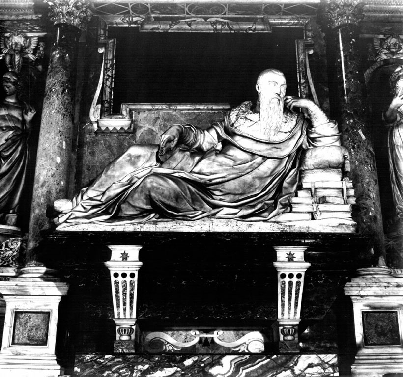 Ritratto di Silvestro Aldobrandini (statua) di Cordier Nicolas detto Franciosino (sec. XVII)
