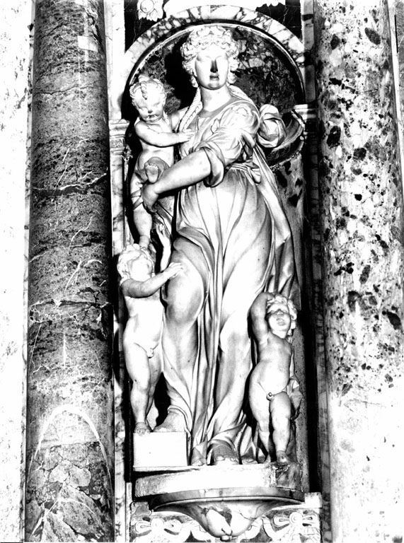 Carità (statua) di Cordier Nicolas detto Franciosino (sec. XVII)