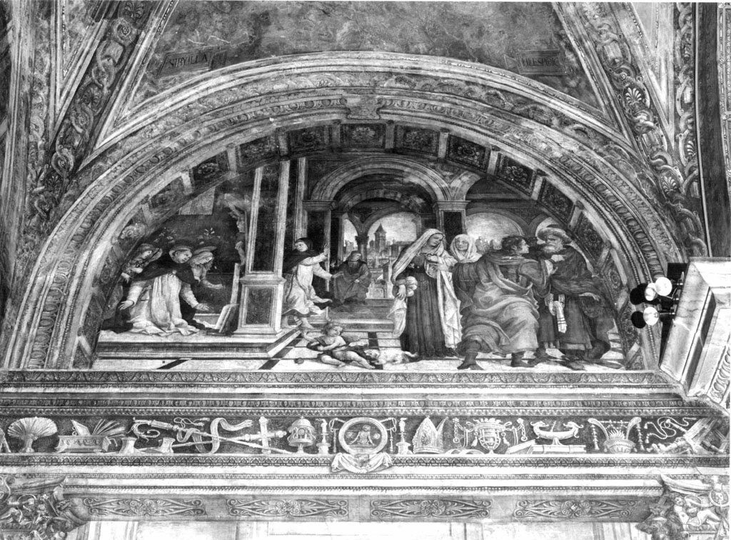 San Tommaso elogiato dal crocifisso (dipinto) di Lippi Filippino (sec. XV)