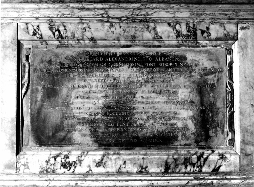 monumento funebre di De Vecchi Giovanni (secc. XVI/ XVII)