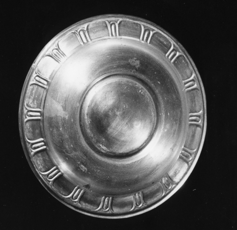 piatto - ambito laziale (sec. XIX)