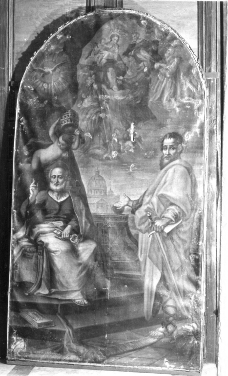 San Pietro e San Paolo (dipinto) - ambito laziale (sec. XVIII)
