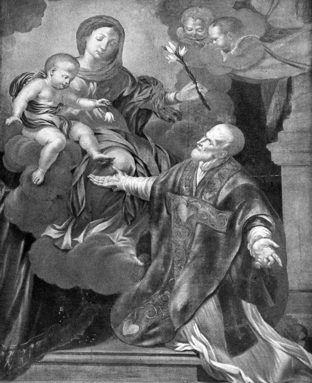 San Filippo Neri (dipinto) - ambito laziale (sec. XIX)