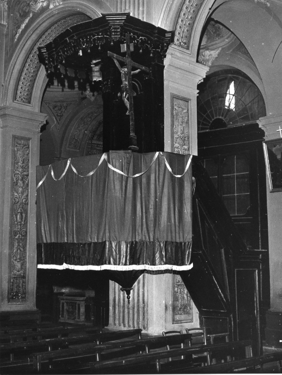 pulpito - ambito laziale (fine/inizio secc. XVIII/ XIX)