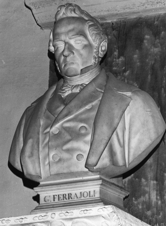 Ritratto di G. Ferrajoli (busto) di Luchetti Giuseppe (sec. XIX)