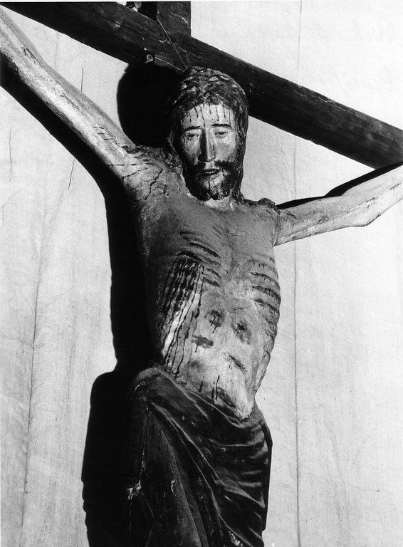 crocifisso - ambito laziale (ultimo quarto sec. XVI)