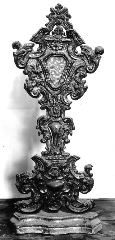 reliquiario - ambito laziale (sec. XVIII)