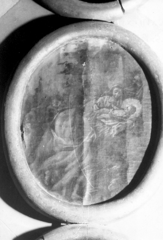 natività di Gesù (dipinto) - ambito napoletano (sec. XVIII)