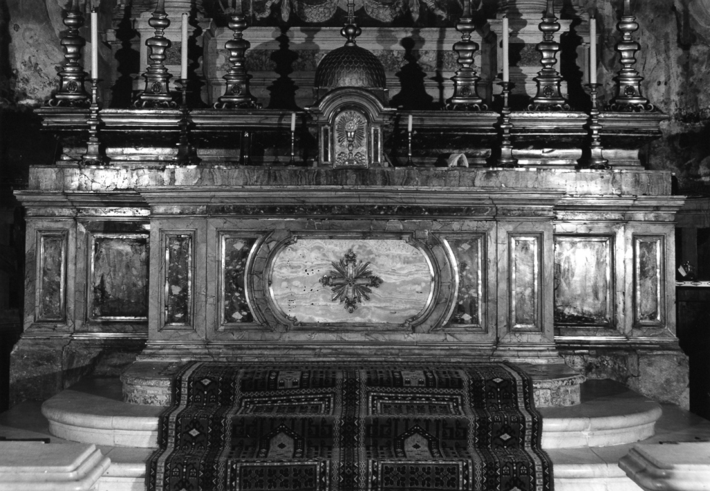 mensa d'altare di Valvassori Gabriele (sec. XVIII)