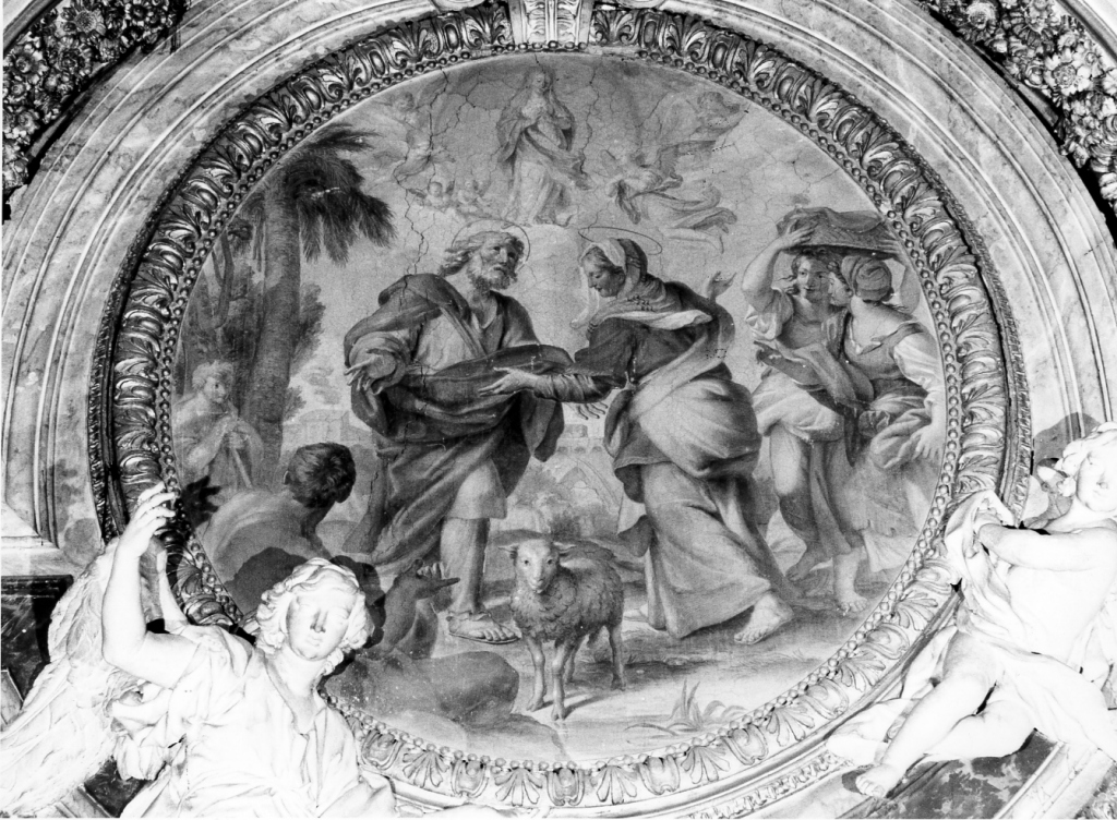 incontro di Sant'Anna e San Gioacchino (dipinto) di Procaccini Andrea (sec. XVIII)