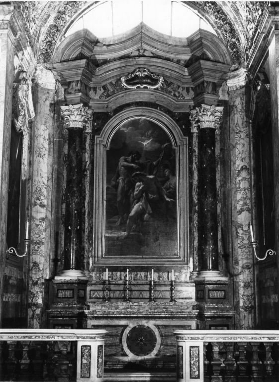 altare di Valvassori Gabriele - ambito romano (sec. XVIII)