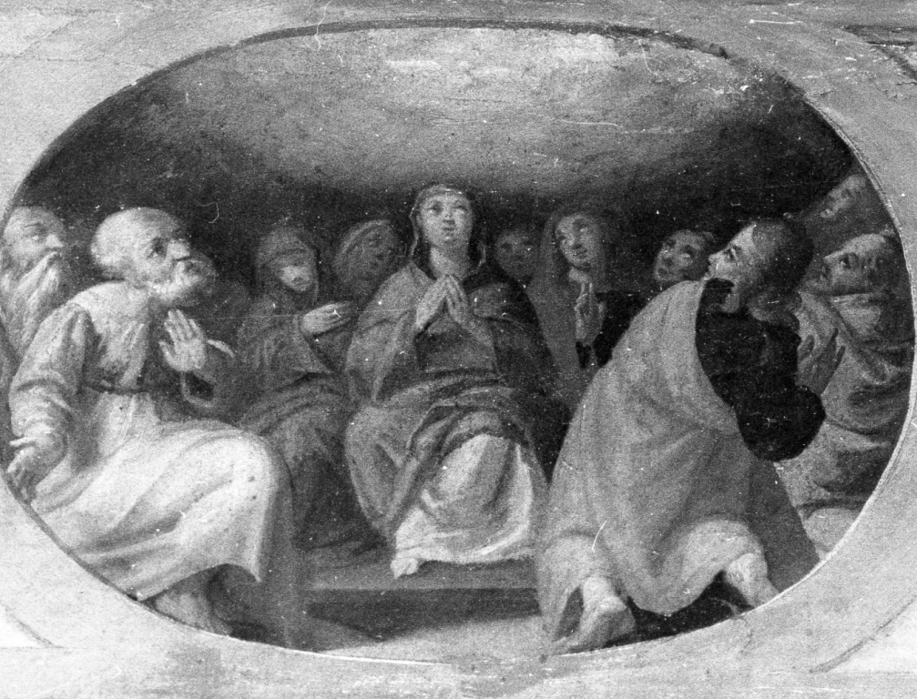 Pentecoste (dipinto) - ambito laziale (fine/inizio secc. XVI/ XVII)