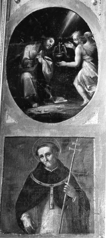 Santo domenicano (dipinto) - ambito laziale (fine/inizio secc. XVI/ XVII)