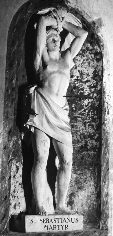 San Sebastiano (statua) - ambito laziale (fine/inizio secc. XIX/ XX)