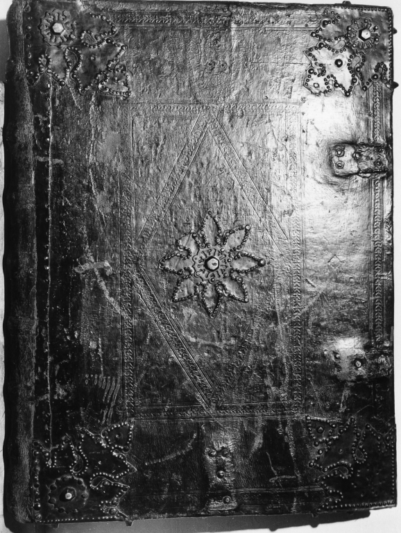 coperta di libro liturgico - ambito laziale (sec. XVII)