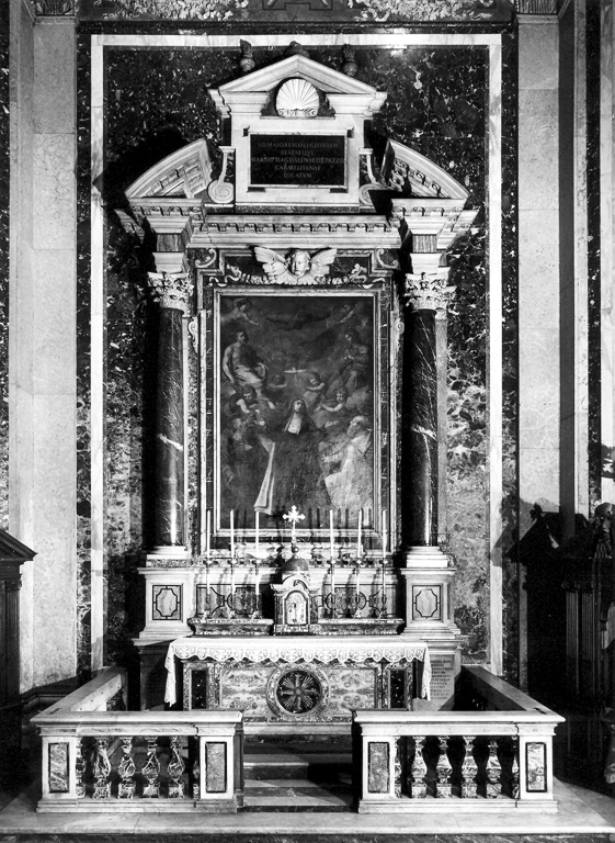 altare, insieme - ambito romano (sec. XVII)
