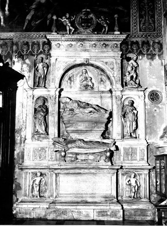 monumento funebre di Tatti Jacopo detto Jacopo Sansovino (attribuito) (secondo quarto sec. XVI)