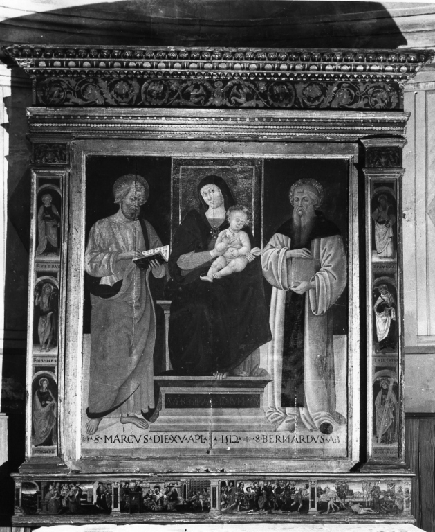 pala d'altare di D'Avanzarano Giovan Francesco detto Fantastico (sec. XVI)
