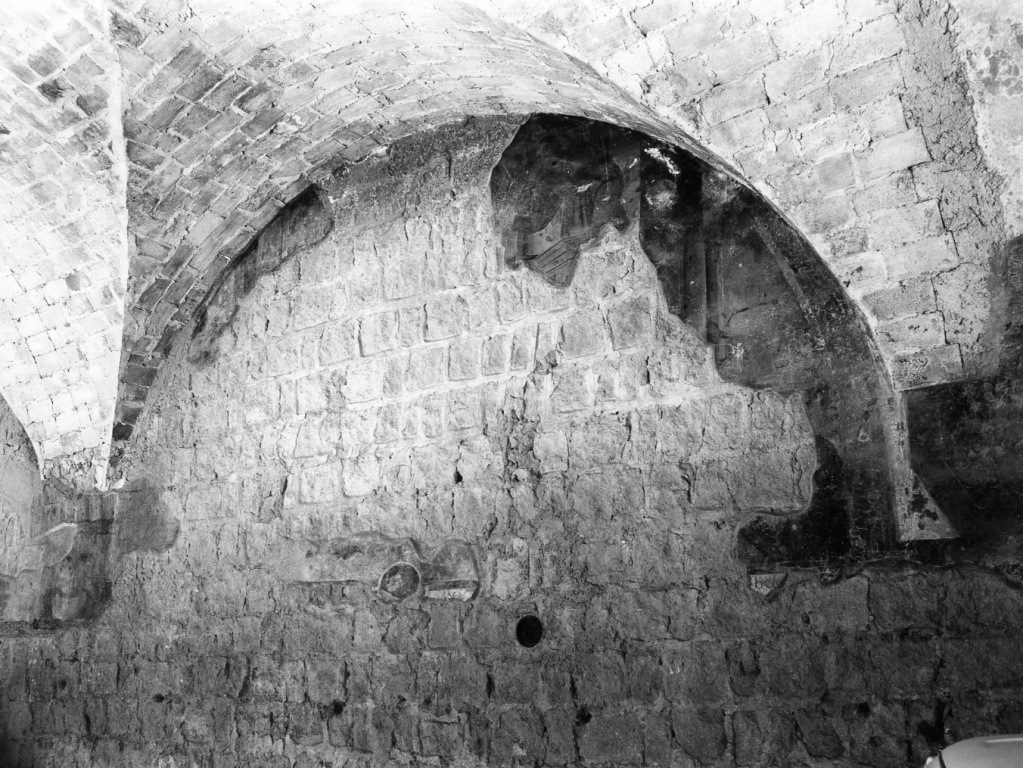 predica di Sant'Antonio da Padova (dipinto, frammento) di Pucciati Angelo (e aiuti) (metà sec. XVII)