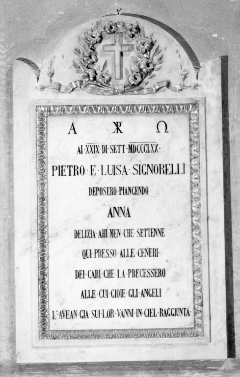 lapide - ambito viterbese (sec. XIX)