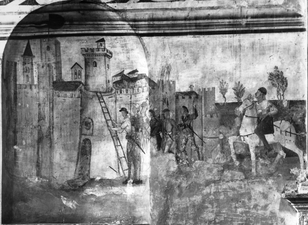 assedio di Vitorchiano (dipinto) - ambito viterbese (sec. XVI)