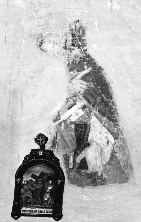 San Pietro (dipinto, frammento) - ambito viterbese (prima metà sec. XVI)