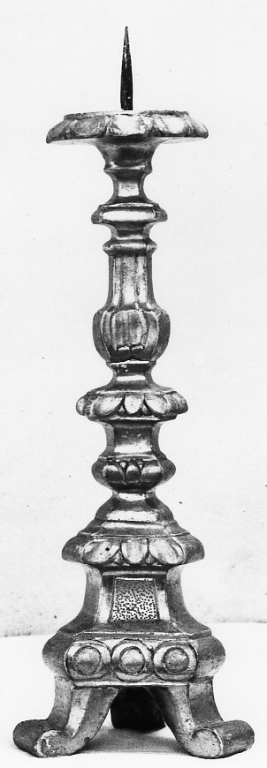 candelabro, serie - ambito viterbese (fine/inizio secc. XVII/ XVIII)