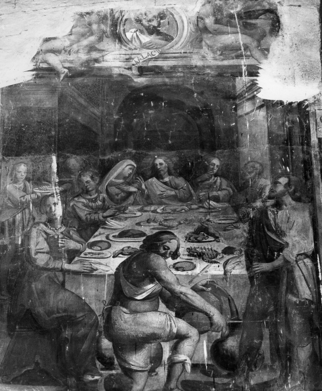 nozze di Cana (dipinto) - ambito romano (prima metà sec. XVII)