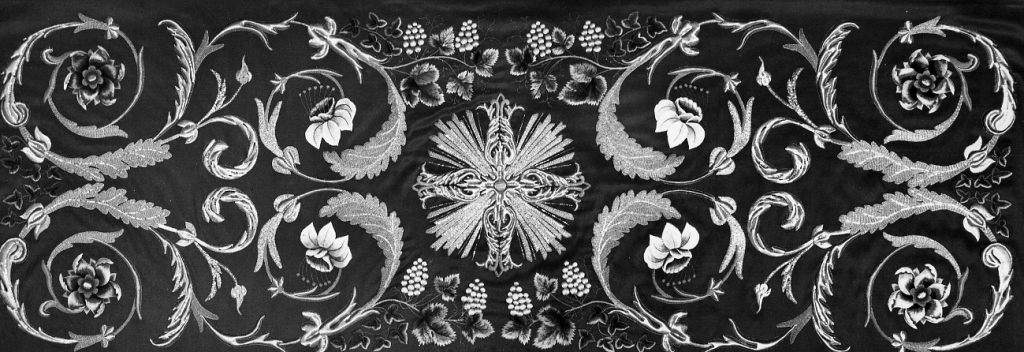 paliotto - ambito viterbese (fine/inizio secc. XVII/ XVIII)