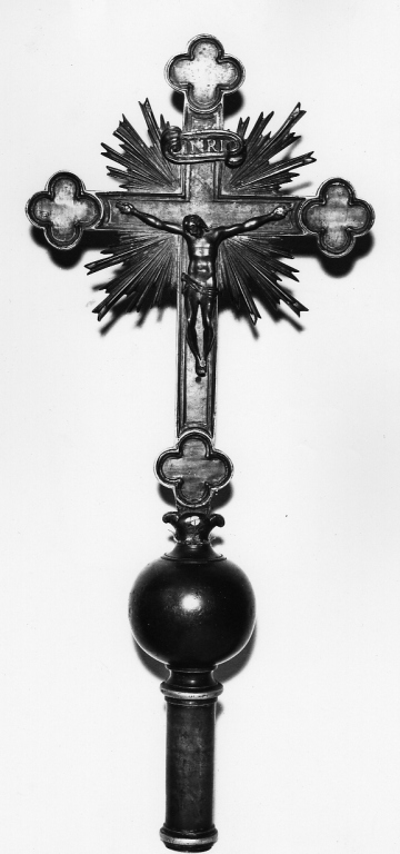 croce processionale - ambito viterbese (sec. XIX)