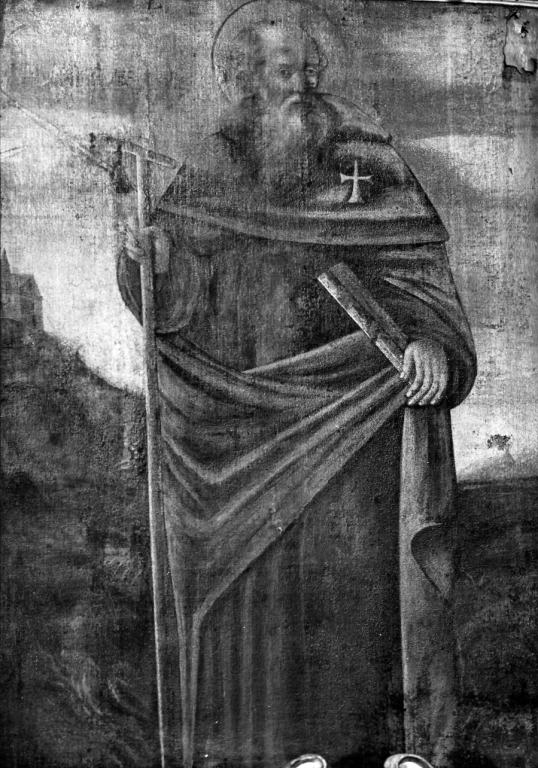 Sant'Antonio Abate (dipinto) - ambito viterbese (sec. XIX)