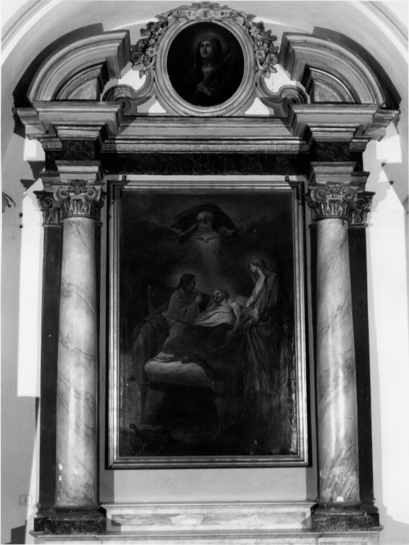 altare - ambito laziale (fine, prima metà sec. XVII, sec. XVIII)