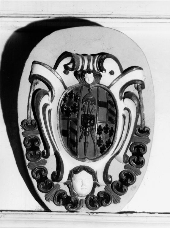 scudo - ambito laziale (sec. XVII)