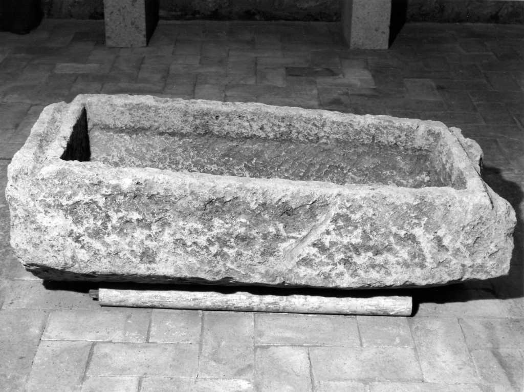 coperchio di sarcofago - ambito Italia centrale (sec. VI)