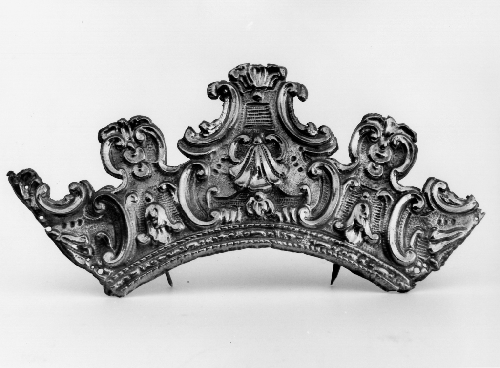 corona da dipinto - ambito laziale (sec. XVIII)