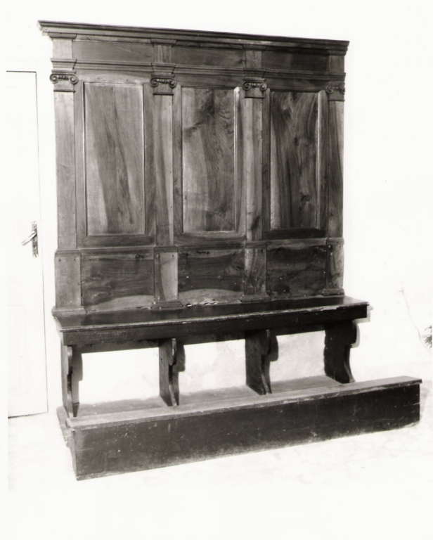 stallo - ambito laziale (primo quarto sec. XX)