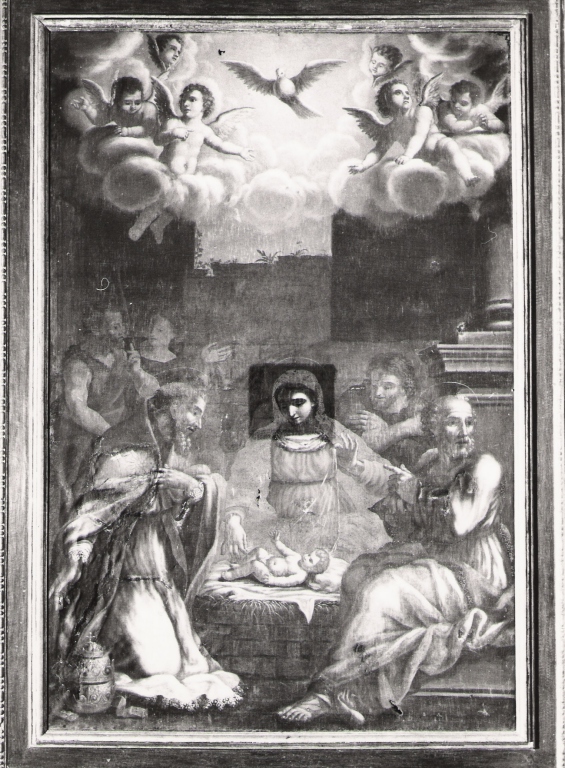 natività di Gesù (dipinto) - ambito romano (sec. XVIII)