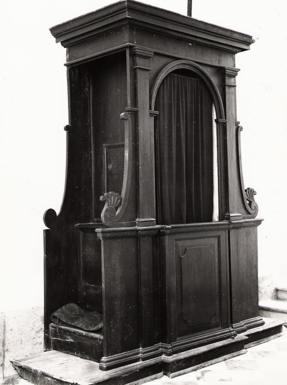 confessionale - ambito viterbese (secc. XVIII/ XIX)