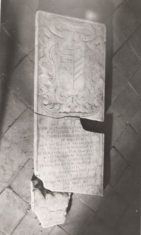 lapide - ambito laziale (sec. XVIII)