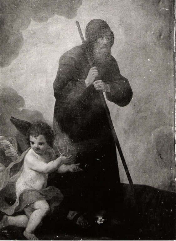 San Francesco di Paola (dipinto) - ambito viterbese (sec. XVII)