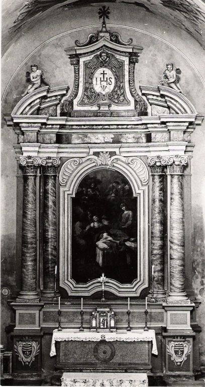 altare maggiore - ambito viterbese (sec. XVII)