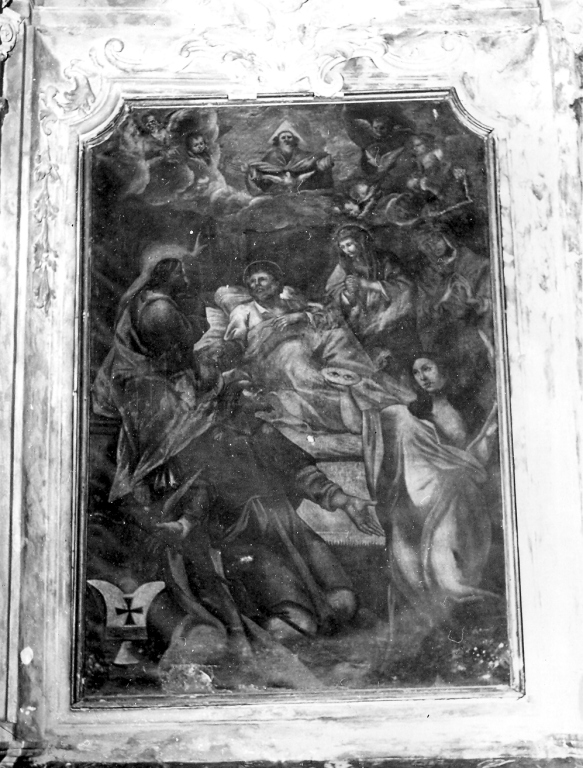 morte di San Giuseppe (dipinto) - ambito laziale (sec. XVII)
