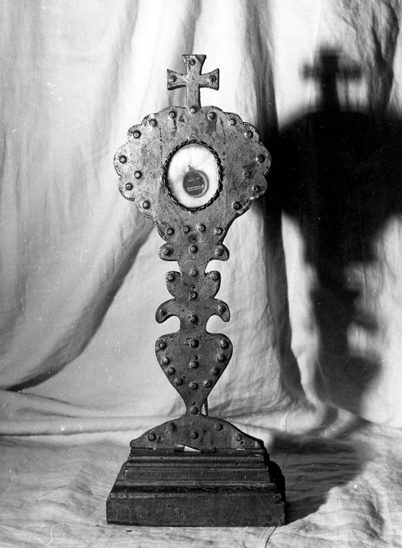 reliquiario - ambito laziale (sec. XIX)