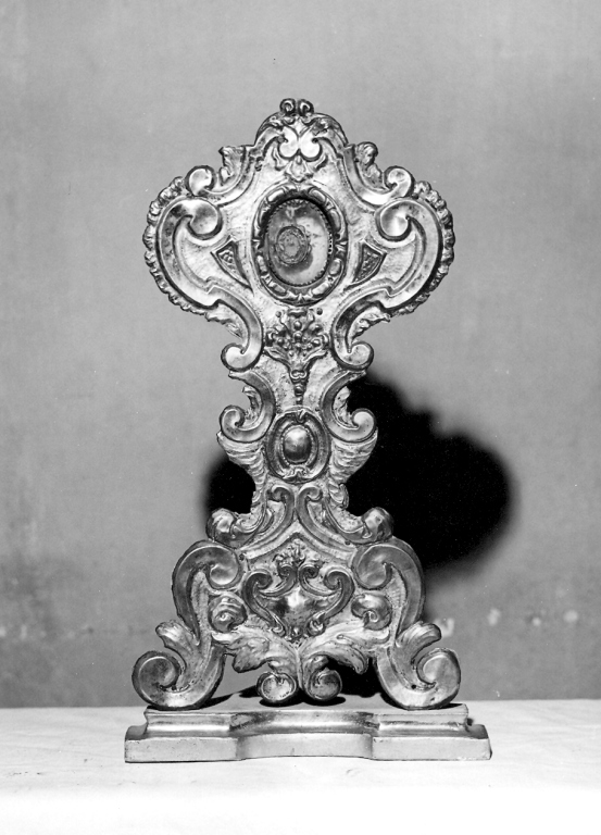 reliquiario - a ostensorio - bottega romana (sec. XVIII)