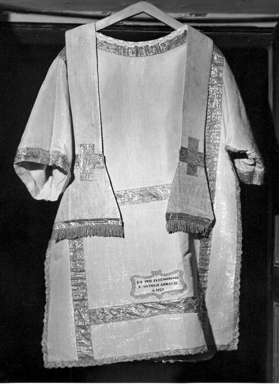 tunicella - manifattura romana (sec. XIX)