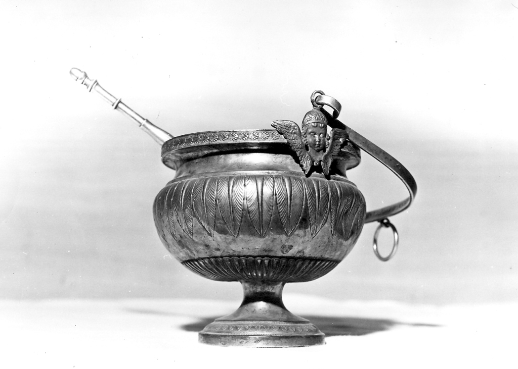 servizio per aspersione, insieme - bottega romana (sec. XIX)