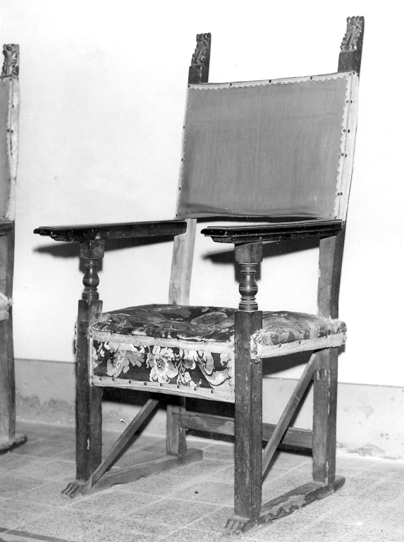 seggiolone - bottega toscana (sec. XVI)