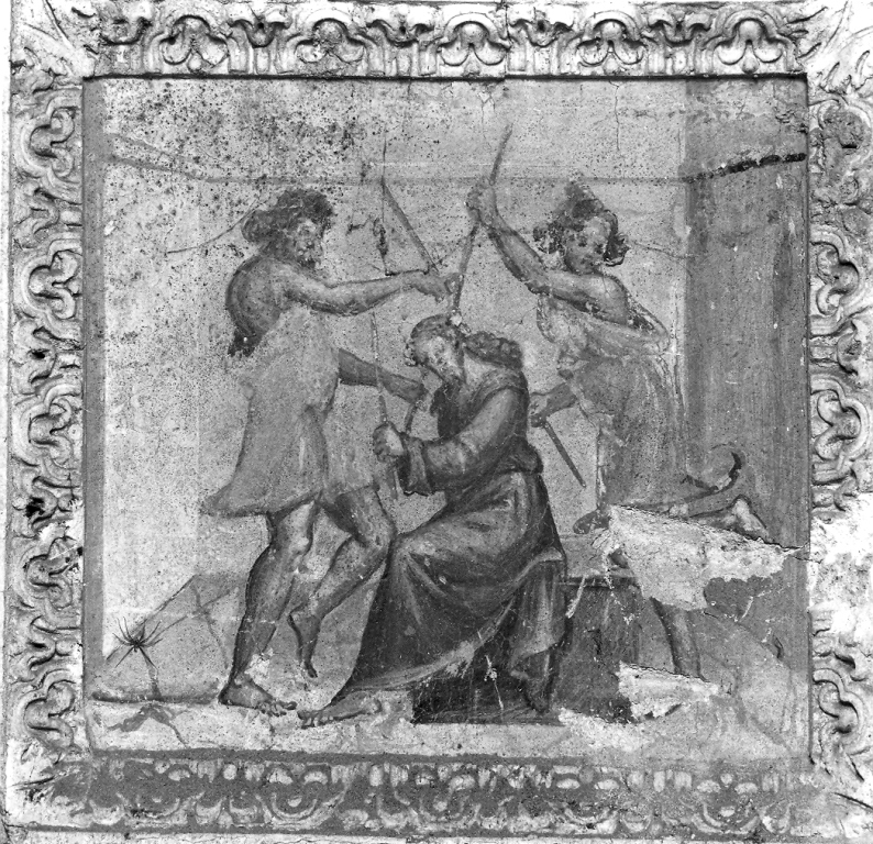 Cristo percosso (dipinto) - ambito laziale (seconda metà sec. XVI)