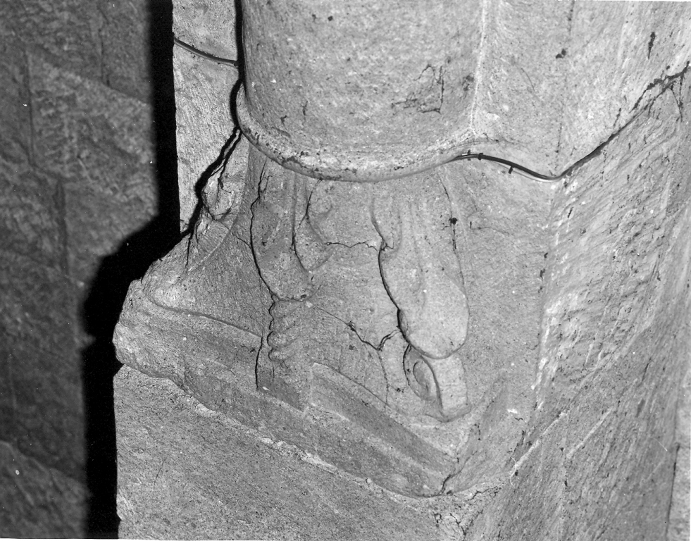 semicapitello composito - ambito laziale (fine/inizio secc. XI/ XII)