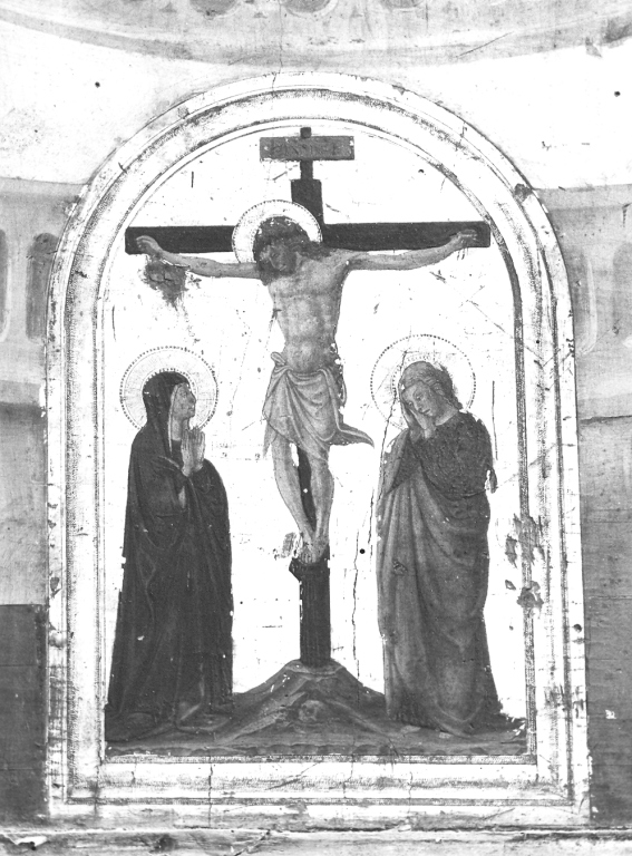 crocifissione di Cristo (dipinto) di Neri di Bicci (sec. XV)